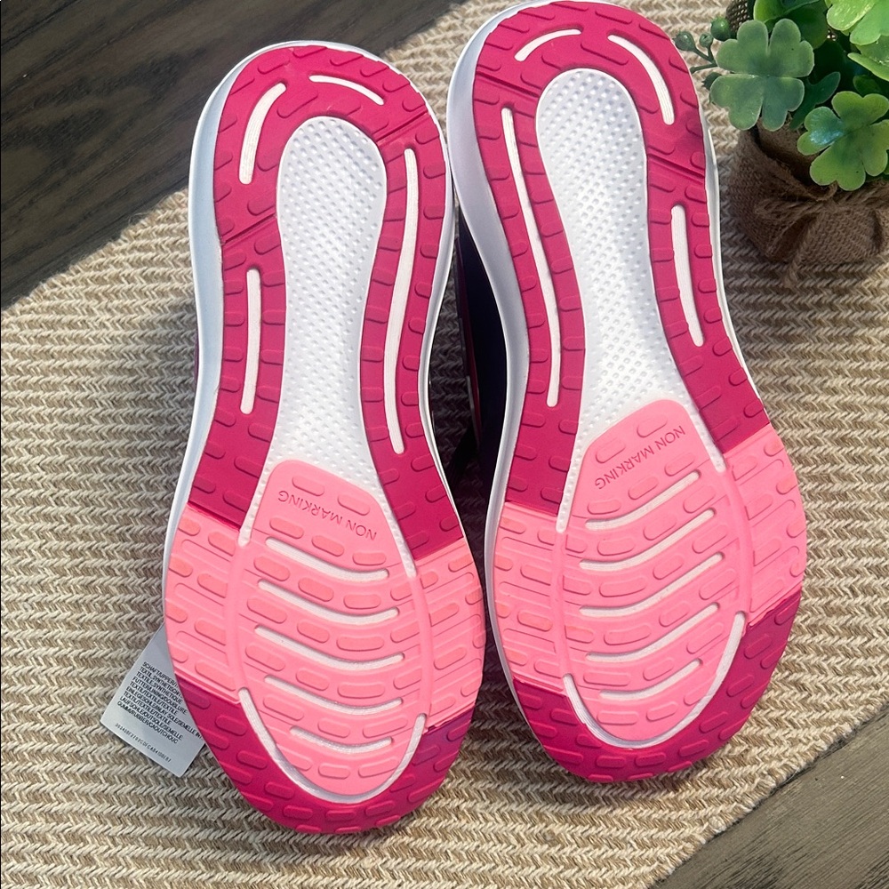 ADIDAS Kids Size 5⭐️NWT💕EQ21 2.0 BOUNCE Sport Elastic Lace Running Shoes - Picture 8 of 11